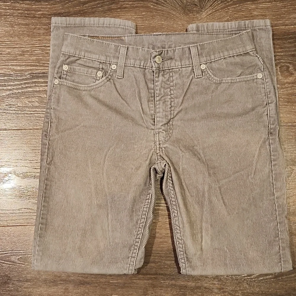 ❤️ LEVIS 511 SLIM CORDUROY JEANS / PANTS, GRAY, 30